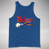 Believe Progress Pride LGBTQ Jingle Bell Premium Tank Top - Royal Blue